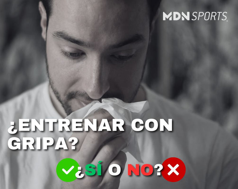 ¿Puedo entrenar con gripe o con un resfriado? - MDNLabs
