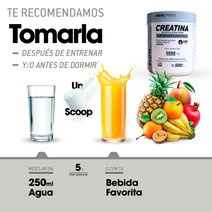 Creatina Monohidratada MDN Sports