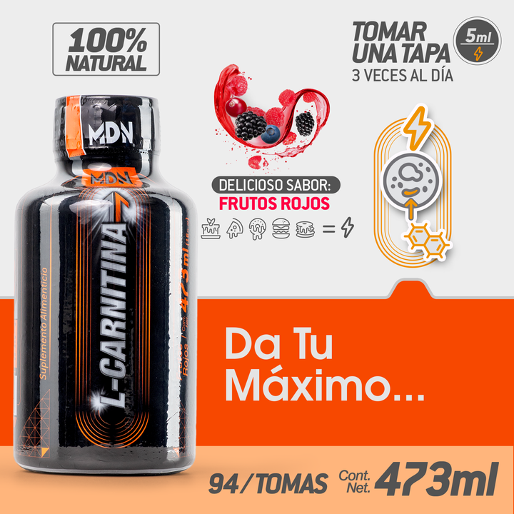 L-Carnitina Líquida MDN Sports