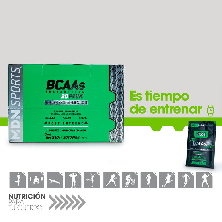 BCAAs Instantized 20 Pack MDN Sports