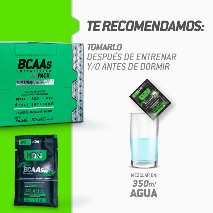 BCAAs Instantized 20 Pack MDN Sports