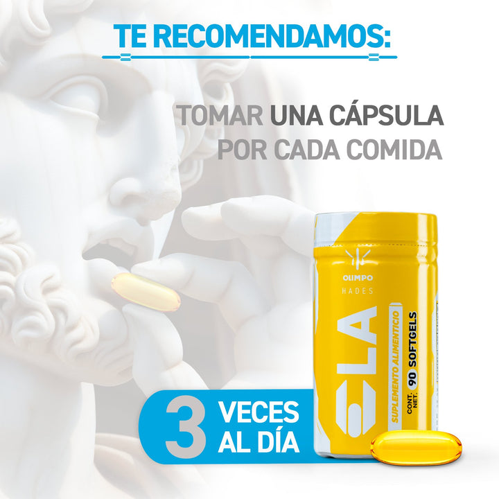 CLA Cápsulas Hades Olimpo
