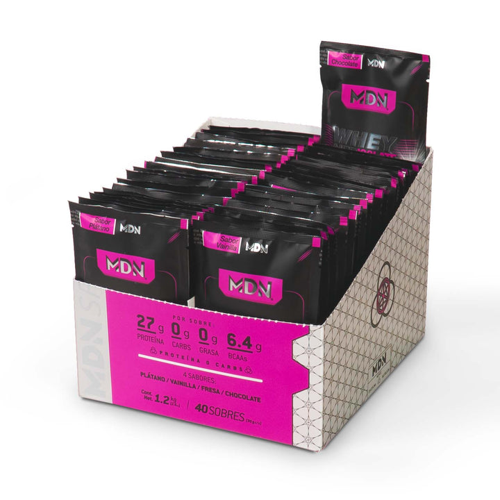 Proteína WheyNer Isolate 40 Pack