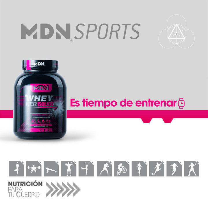 Proteína Aislada WheyNer Isolate MDN Sports