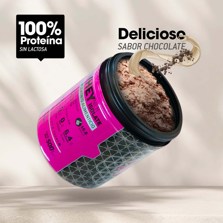 Proteína WheyNer Isolate Estevia MDN Sports