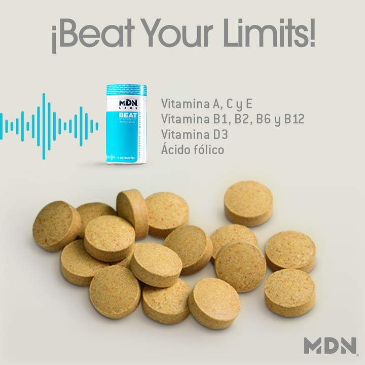 Multivitamínico Beat Vitamins Mdn labs