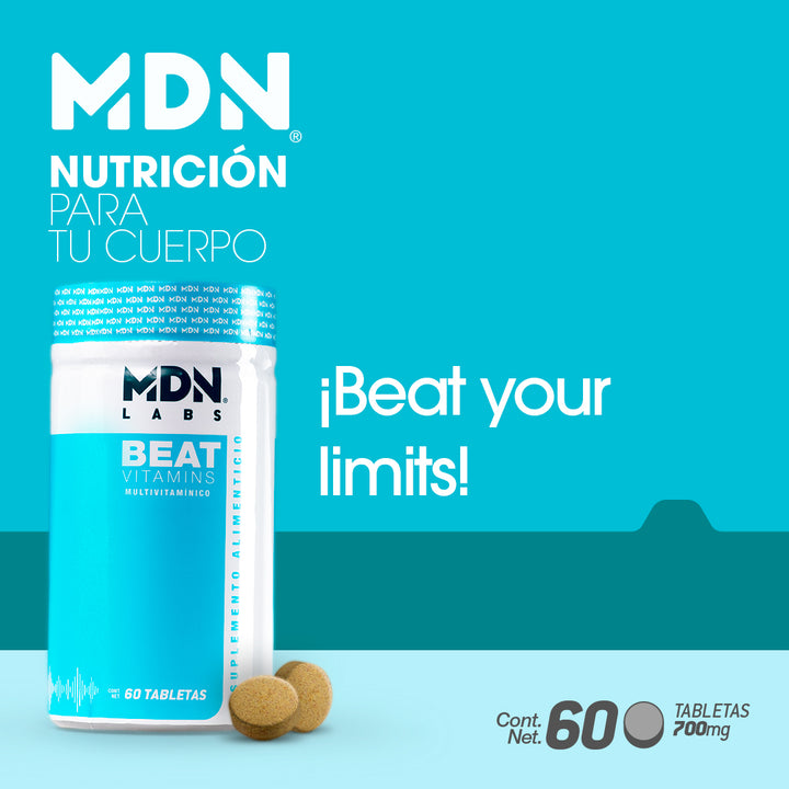 Multivitamínico Beat Vitamins Mdn labs