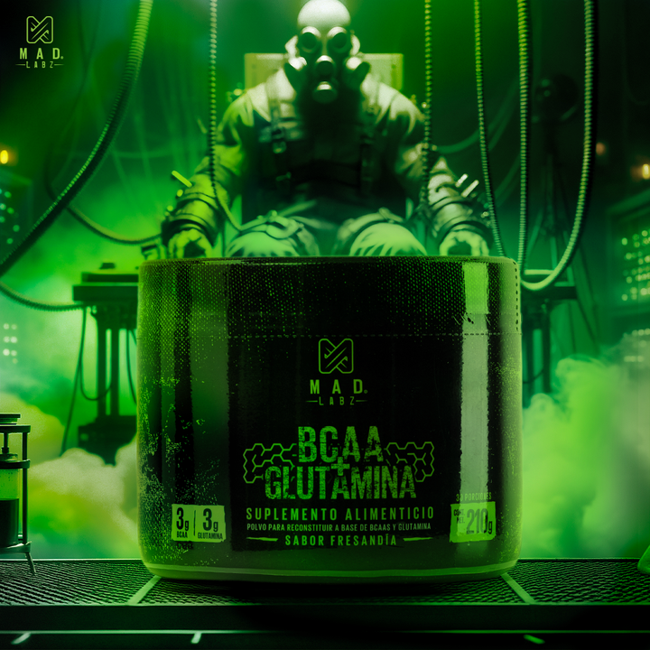 BCAA + Glutamina Mad labz