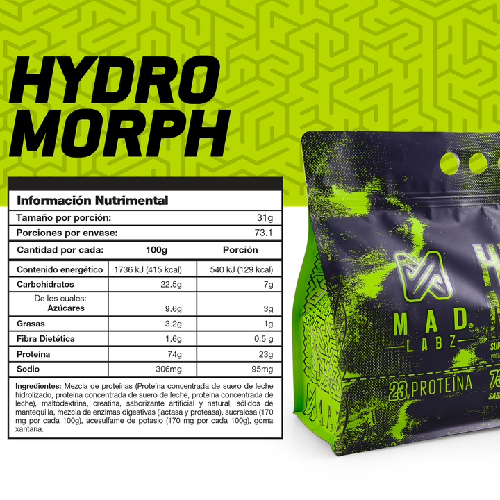 Proteína Hidrolizada Hydro Morph Mad Labz