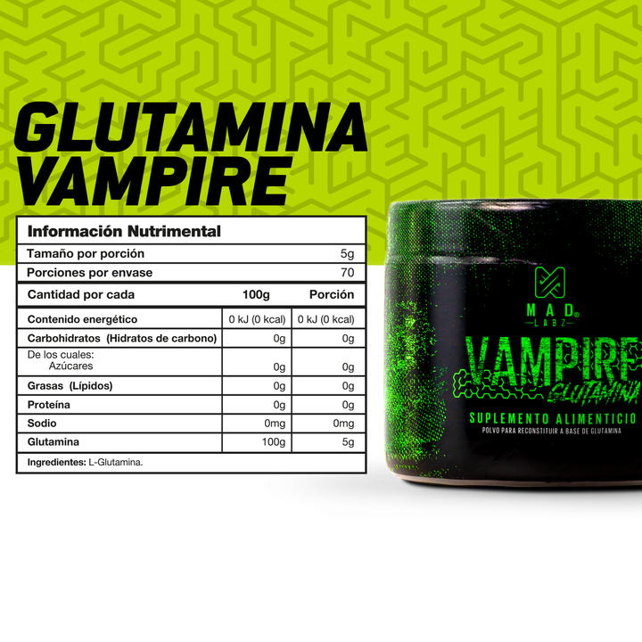 Glutamina Vampire Mad Labz