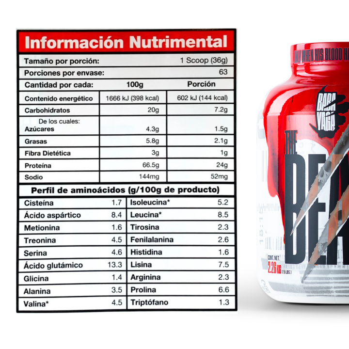 Proteína Whey The Beast Baba Yaga