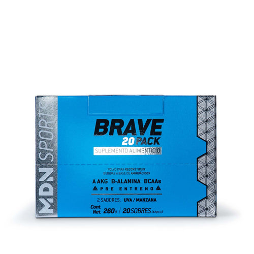 Óxido Nítrico Brave 20 Pack - MDNLabs