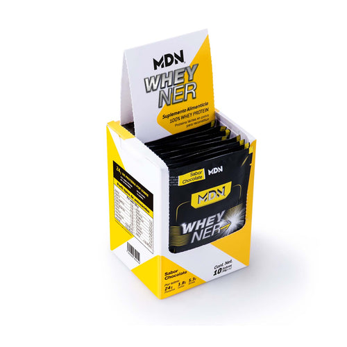Proteína Wheyner 10 Pack Chocolate - MDNLabs