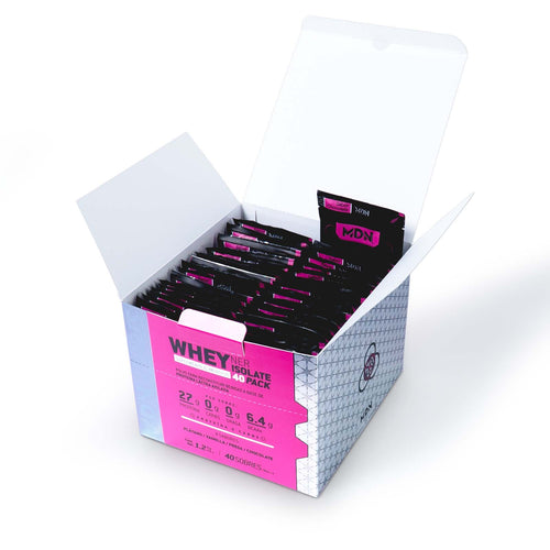 Proteína WheyNer Isolate 40 Pack - MDNLabs
