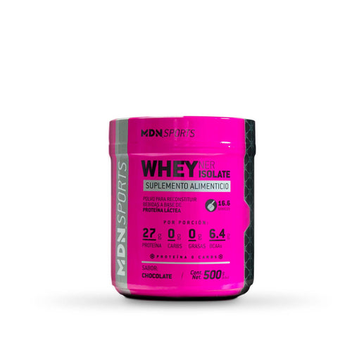 Proteína WheyNer Isolate Estevia 500g - MDNLabs
